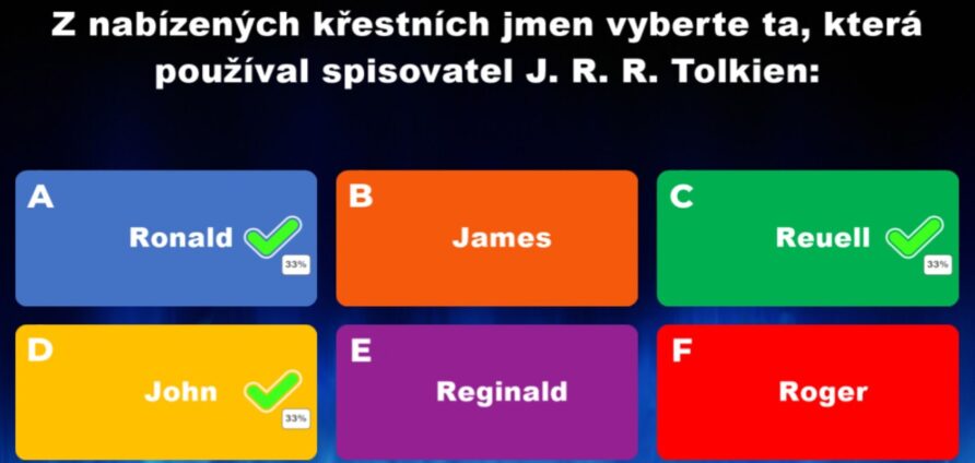Interaktivní kvíz PLAY